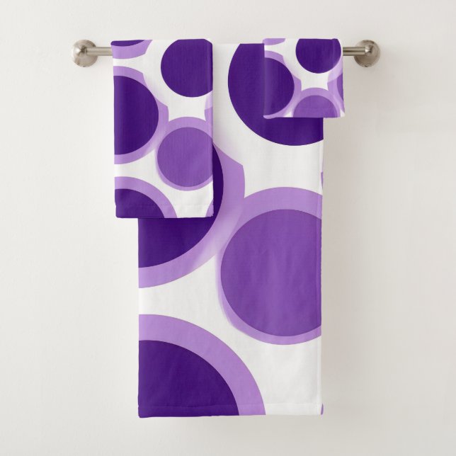 Violet et blanc (En situation)