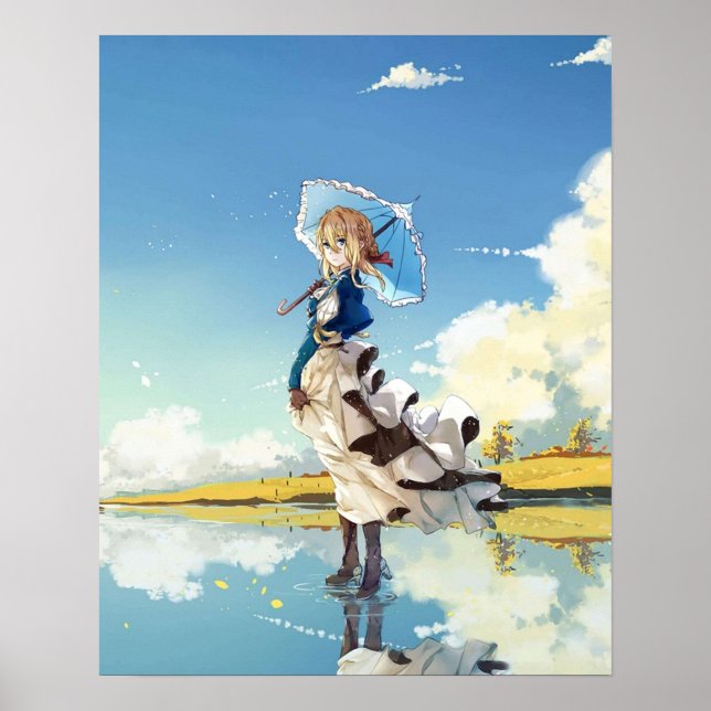 Violet Evergarden Niedlich Girl Poster (Vorne)