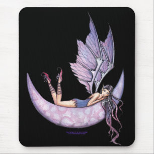Violet Fairy Mousepad von Molly Harrison