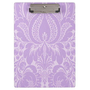Violet Fantasy Floral Clipboard Klemmbrett
