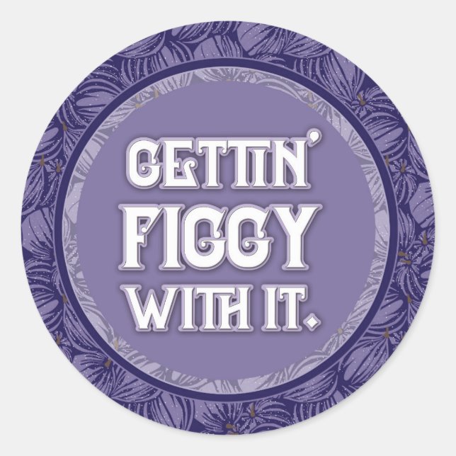 Violet Figs Sticker (Vorderseite)