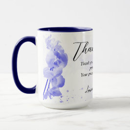 Violet Floral Vielen Dank Mama Geschenk Idee Tasse