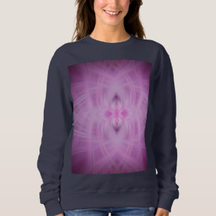 VIOLET - Fraktal Art - Sweatshirt