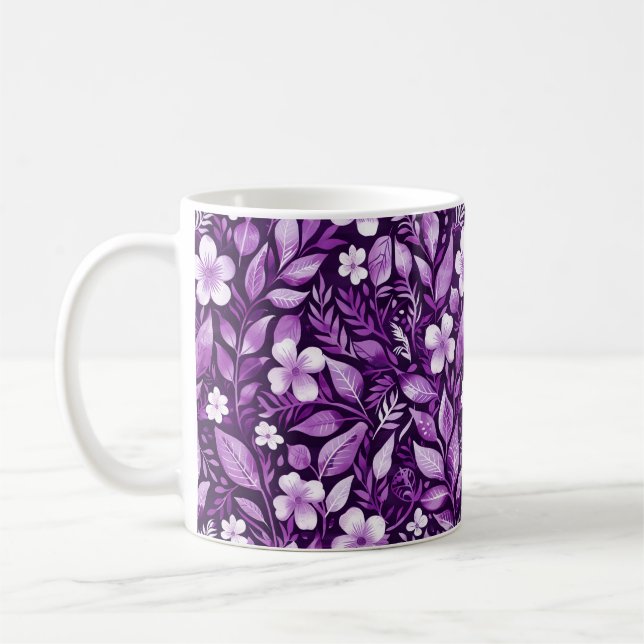 Violet Garden Symphony Ethereal Floral Heaven Kaffeetasse (Links)