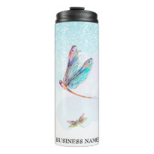 *~* Violet Glitzer Dragon Fly Girly Aqua