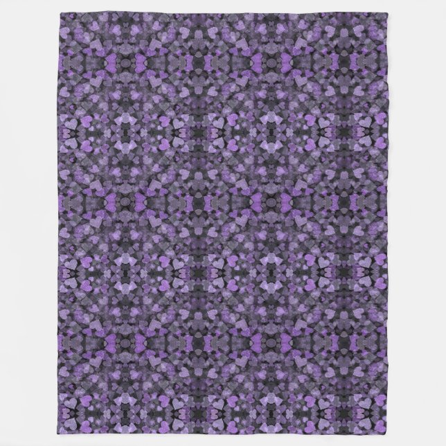 Violet Harmony Fleecedecke (Vorderseite)