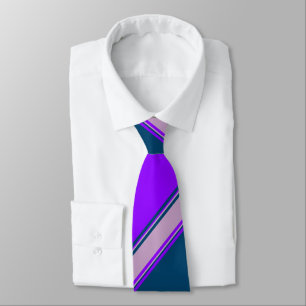 Violet Indigo und Lilac Krawatte