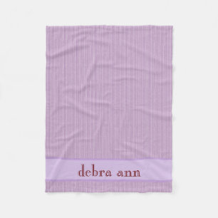Violet Lila Blanket Fleecedecke