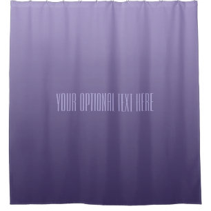 Violet Lila Gradient benutzerdefinierter Duschvorh Duschvorhang