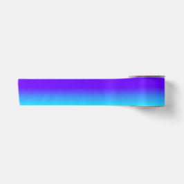 Violet Lila und hell Aqua Ombre Satinband