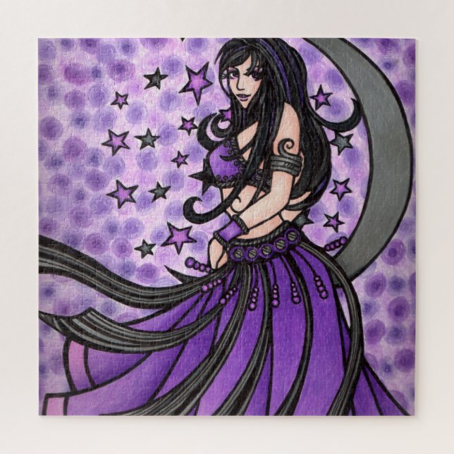 Violet Moon Goddess Belly Dancer (Vertikal)