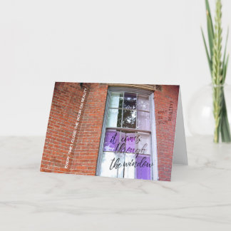 VIOLET PANS Grußkarte Dankeskarte