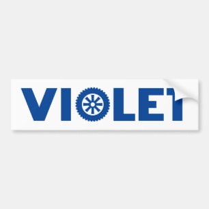 Violet Petrol Head Autoaufkleber