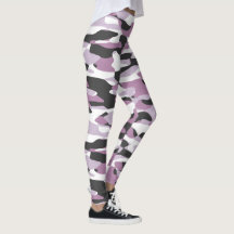 Violet Pink Lila Grau Weiß Camouflage Muster