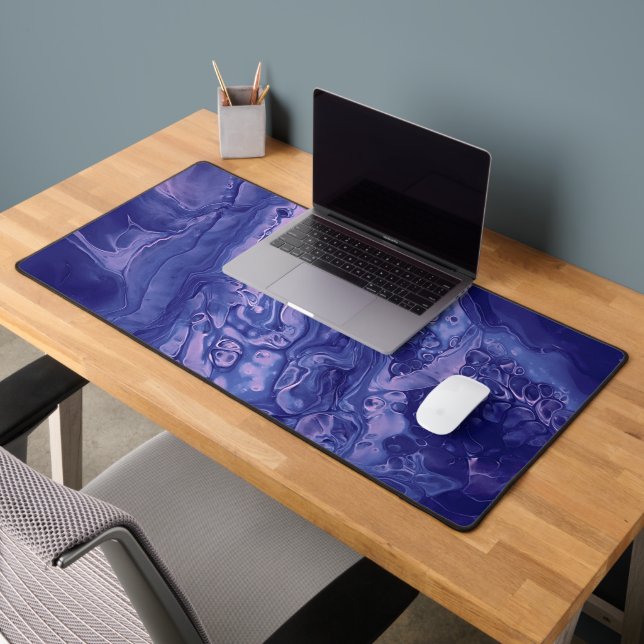 Violet rose acrylique pourrissant l'art fluide Abs (Bureau 2)