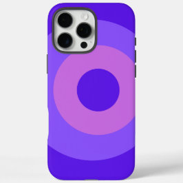 Violet Round Apple iPhone 16 Pro Max Fall iPhone 16 Pro Max Hülle