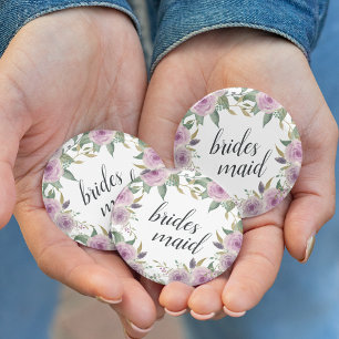 Violet & Sage Bridesmaid Button