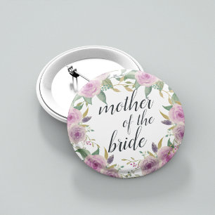Violet & Sage Mutter der Braut Button
