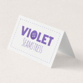 Violet Seamstress Visitenkarten
