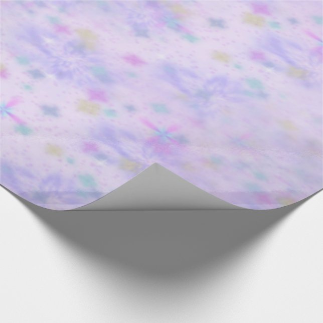 Violet Spark Geschenkpapier (Ecke)