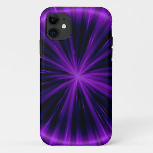 Violet Star Light Graphic Art Case-Mate iPhone Hülle