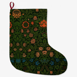 Violet und Columbine (von William Morris) Großer Weihnachtsstrumpf