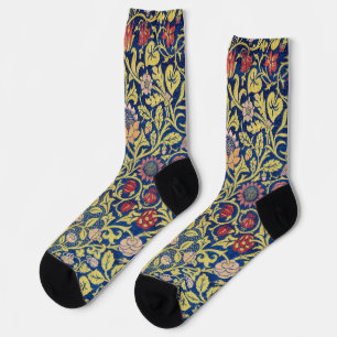 Violet und Columbine, William Morris Socken