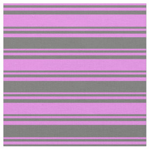 Violet und dunkelgraue, farbige Linienmuster Stoff
