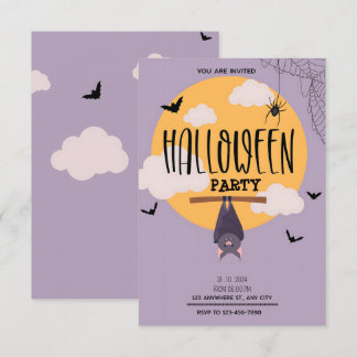 Violet Veil: Unter dem gelben MondHalloween Einladung