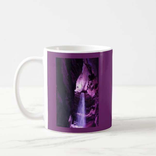 Violet-Wasserfall-Tasse Kaffeetasse (Links)