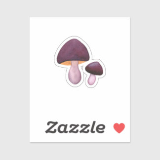 Violet Webcap (Cortinarius violaceus) Aufkleber