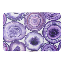 Violetagotmuster Badematte