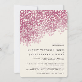 Violetlichtdusche| Rustische Hochzeitseinladungen Einladung