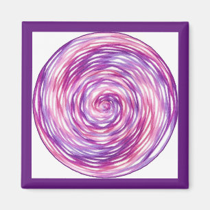 Violetmedikation Magnet