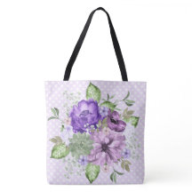 Violett Aquarellfarben Bläserntasche