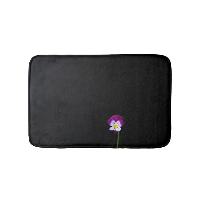 Violett-Blume bmm Badematte (Vorderseite)