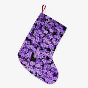 Violett-Blume Kleiner Weihnachtsstrumpf