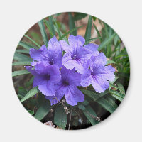 Violett-Blume-Magnet