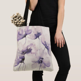 Violett-Blume - Multiprint-Tasche Tasche
