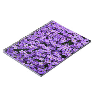 Violett-Blume Notizblock