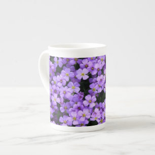 Violett-Blume Prozellantasse