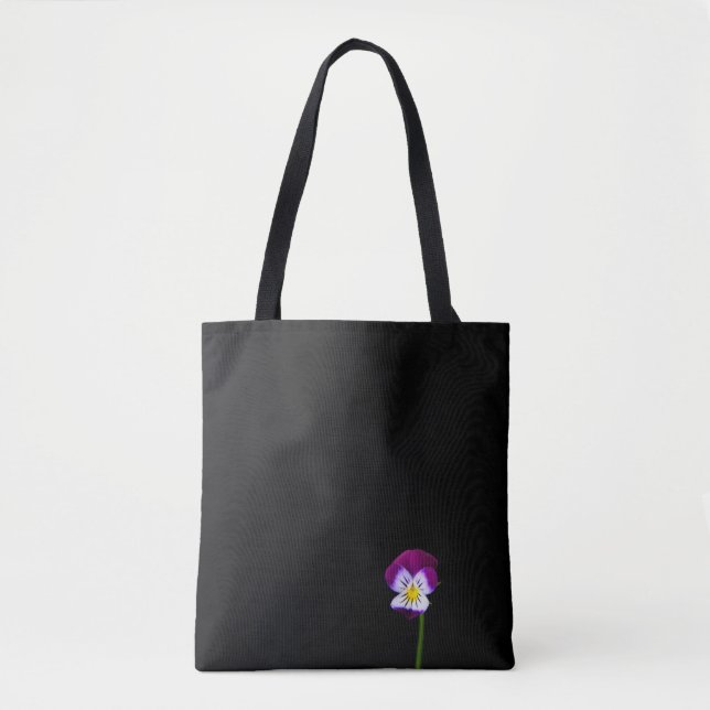 Violett-Blume stcna Tasche (Vorderseite)