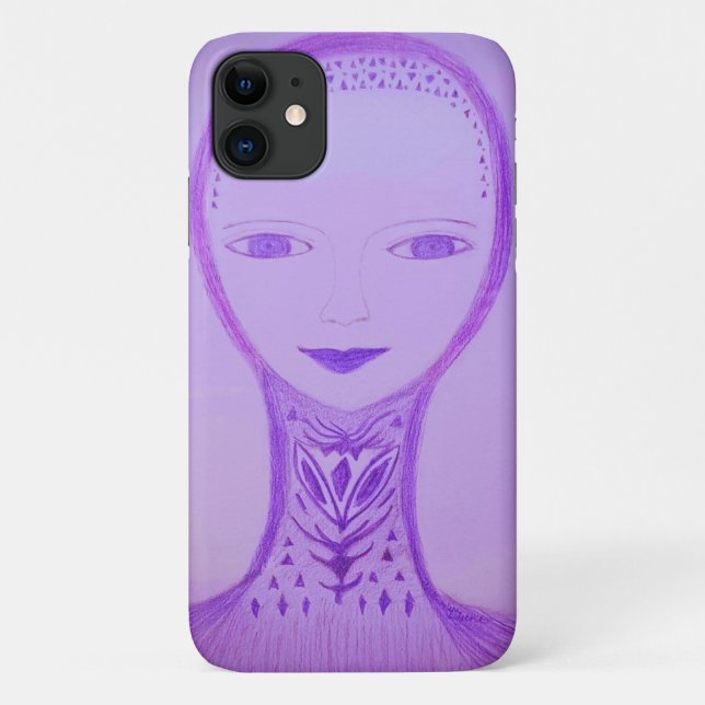 Violett Case-Mate iPhone Hülle (Rückseite)