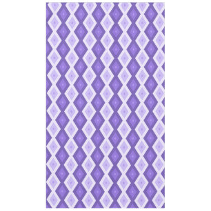 Violett-Diamantmuster Tischdecke