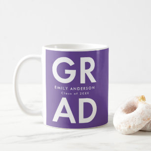 Violett   Fett Grad Abschluss Kaffeetasse
