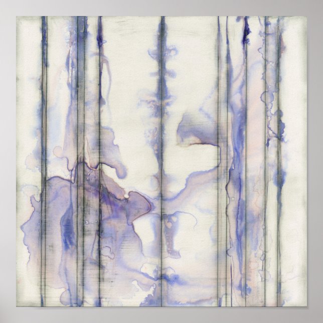 Violett-freie Ausdrucksfarbe Poster (Vorne)