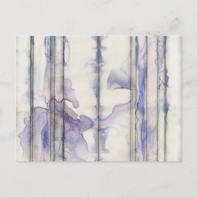 Violett-freie Ausdrucksfarbe Postkarte (Vorderseite)