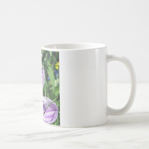 Violett-Frühlingscrocus Kaffeetasse