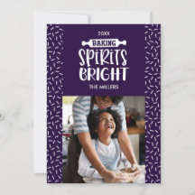 Violett | Holiday Baking Spirituosen Helles Foto