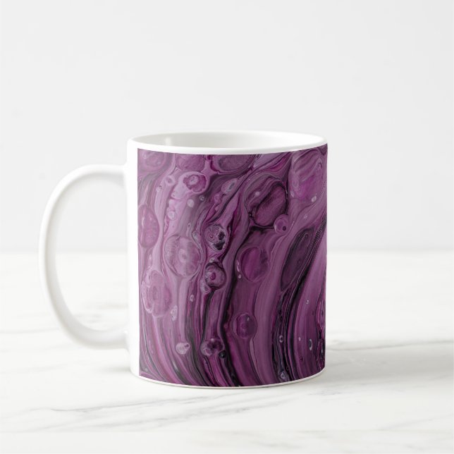 Violett Kaffeetasse (Links)